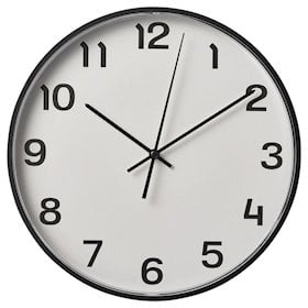 Wall clock IKEA Pluttis